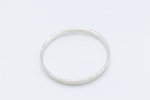 Chunky textured bangle